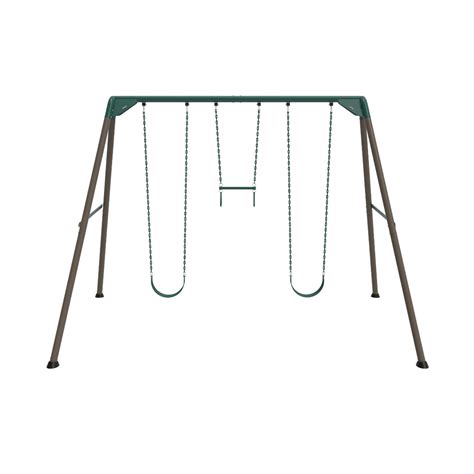 lifetime heavy duty metal swing set|lifetime 10 ft swing set.